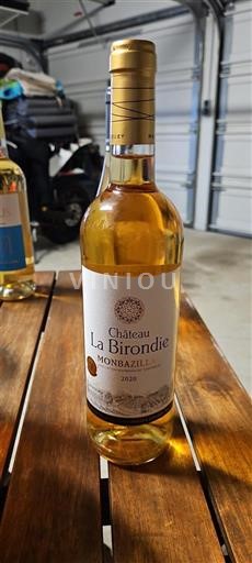 Sørvest Monbazillac Château La Birondie 2020