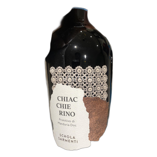 Apulia Primitivo di Manduria Schola Sarmenti Chiacchierino 2019