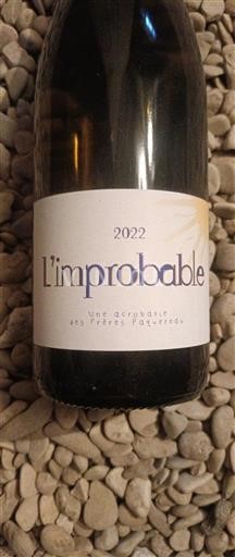 Rhônedalen Côtes du Rhône Les Frères Pastrehed L'improbable 2022