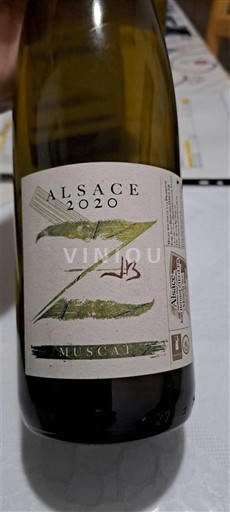 Alsace Muscat Jean-Bernard Ziegler 2020