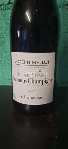 Loire-dalen Saumur-Champigny Joseph Mellot Le Boisclair 2019