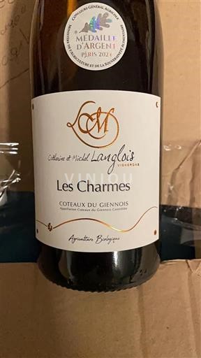Valle della Loira Coteaux-du-giennois Chantal et Michel Langlois Les Charmes 2023