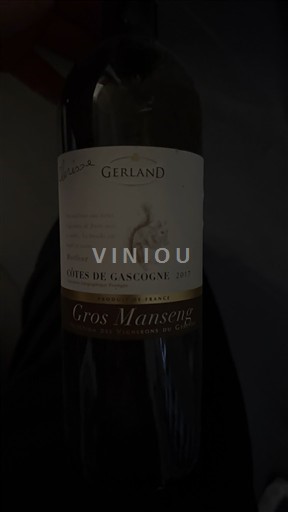 Sydvestfrankrig Côtes de Gascogne Domaine Gerland Gros Manseng 2017