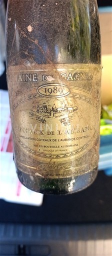 Vallée de la Loire Coteaux-de-l'aubance Domaine Gagné 1989