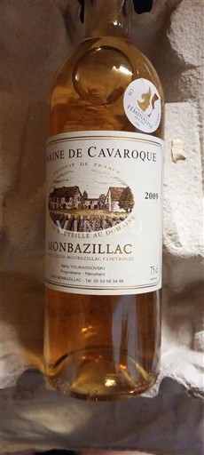 South West Monbazillac Domaine Cavaroque 2009