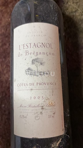Provenza Côtes-de-Provence L'Estagnol de Brégançon 2005