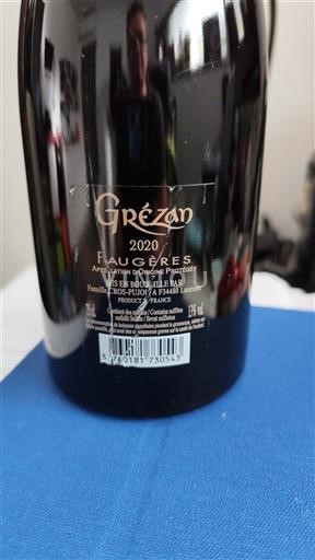 Languedoque Faugères Grézan 2020