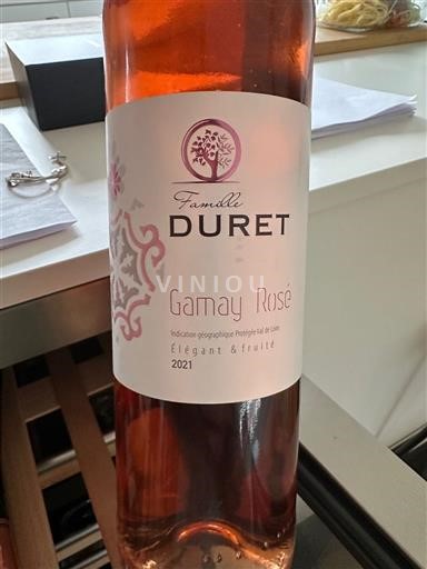 Loiretal Tal der Loire Famille Duret Gamay Rosé 2021
