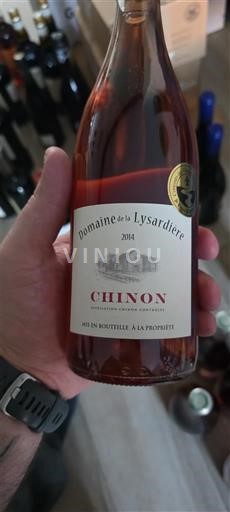 Vale do Loire Chinon Domaine La Lysardière 2014