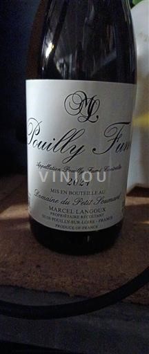 Thung lũng sông Loire Pouilly-fumé Domaine Petit Soumard 2024