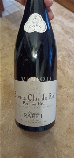 Burgundy Beaune Premier Cru Domaine Rapet Beaune Clos du Roi 2009