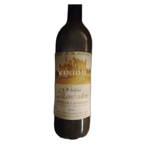 Bordeaux Nicht spezifiziert Château Monbadon 1990