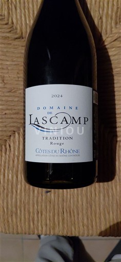 Rhônedalen Côtes du Rhône Domaine Lascamp Tradition 2024