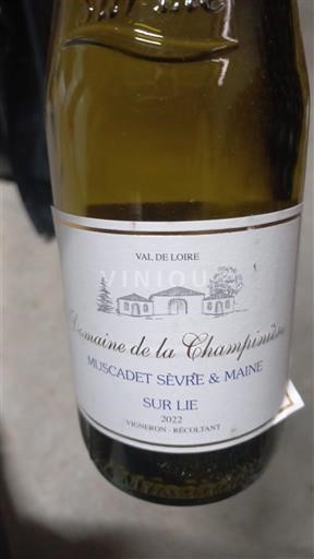 Loire-dalen Muscadet-Sèvre-et-Maine Domaine La Champinière 2022