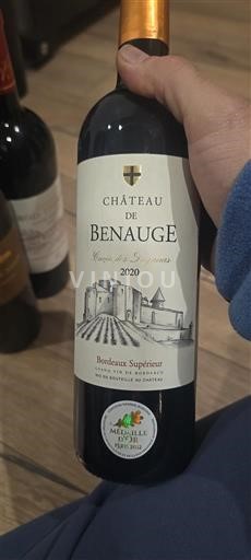 Burdeos Bordeaux superior Château Benauge 2020