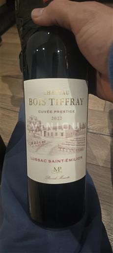 Bordeaux Lussac-Saint-Émilion Château Bois Tiffray Prestige 2022
