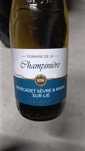 Loire-dalen Muscadet-Sèvre-et-Maine Domaine La Champinière 2024