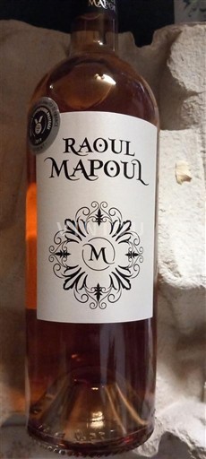 Languedoc og Roussillon Pays d'Oc Raoul Mapoul Ikke årgangsbestemt