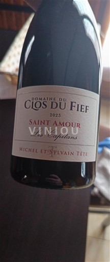 Beaujolais Thánh Tình Yêu Domaine Clos du Fief Les Capitans 2023