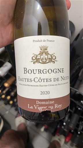 Burgundsko Hautes Côtes de Nuits Domaine La Vigne au Roy 2020