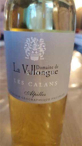 Alps and Rhone Valley Alpilles Domaine La Vallongue Les Calans 2022