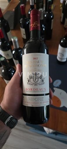 Bordeaux Les Hauts de Massonne 2017