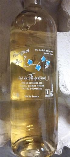 Sudoeste Não especificado Roland Lespine Pourquoi Pas ? Não Sazonado