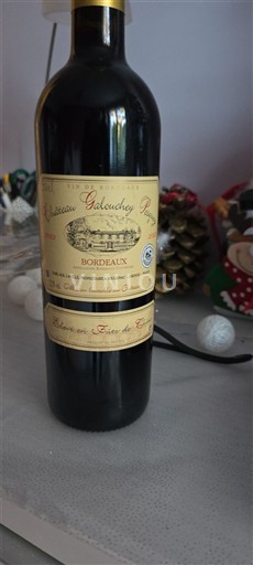 Bordeaux Château Galouchey Icke årgångsbetecknad