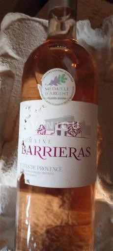 Provence Côtes-de-Provence Domaine Barrieras Không niên vụ