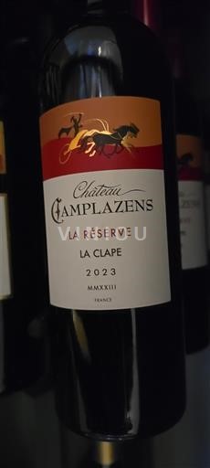 Linguadoca La Clape Château Camplazens La Réserve 2023