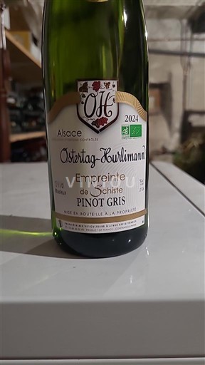 Alsace Pinot xám Ostertag-Hurlimann Empreinte de Schiste 2024