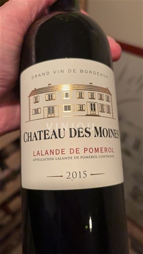 Bordeaux Lalande-de-Pomerol Château S Moines 2015