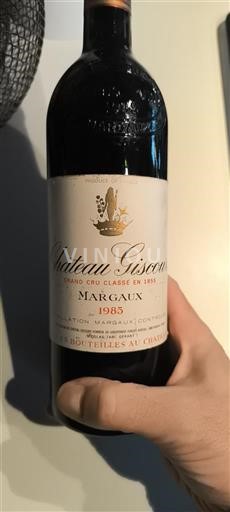 Bordeaux Margaux Grand Cru Château Giscours 1985