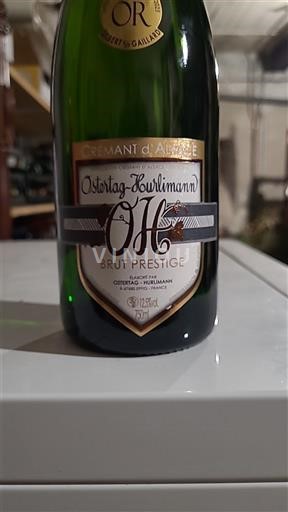 Alsazia Crémant d'Alsazia Ostertag-Hurlimann Brut Prestige Senza annata