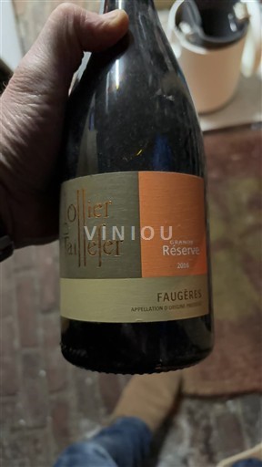 Langvedok Faugères Domaine Ollier Taillefer Grande Réserve 2016