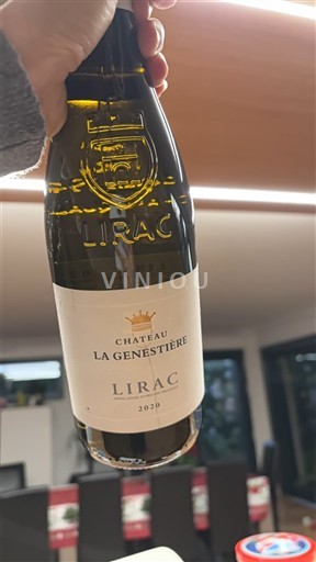 Thung lũng Rhône Lirac Château La Genestière 2020