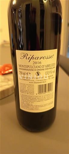 Abruzzerne Montepulciano d'Abruzzo Torri Riparosso 2016