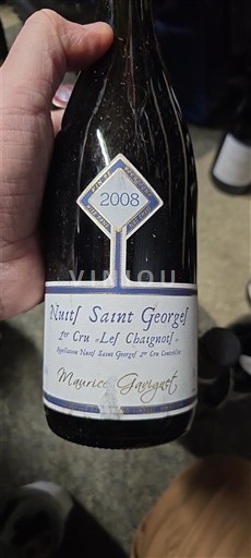 Burgundi Määrittelemätön Premier Cru Maurice Gavignet Les Chaignots 2008