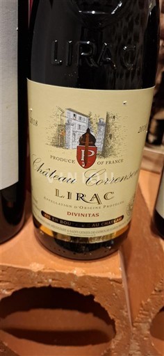 Rhônevallei Lirac Château Correnson Divinitas 2018