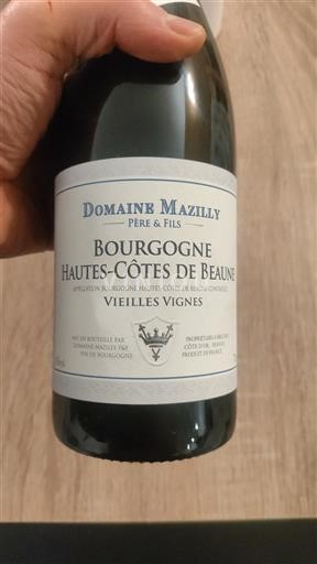 Borgoña No especificado Domaine Mazilly Père & Fils Vieilles Vignes 2018
