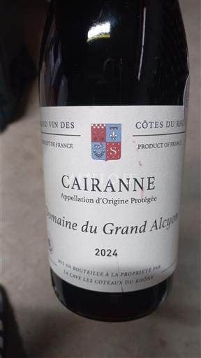 Rhônedalen Cairanne Domaine Grand Alcyone 2024
