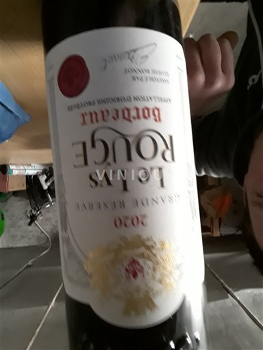 Bordeaux Le Lys Rouge Grande Réserve 2020