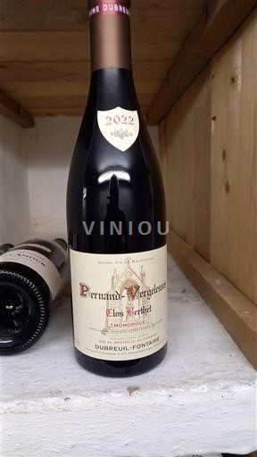 Borgogna Pernand-Vergelesses Dubreuil-Fontaine Clos Berthet Monopole 2022