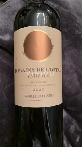 Langvedok Minervois Domaine L'Ostal Estibals 2020