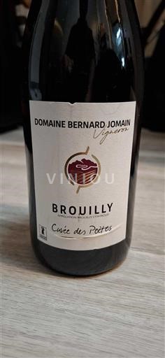 Beaujolais Brouilly Domaine Bernard Jomain des Poètes 2022
