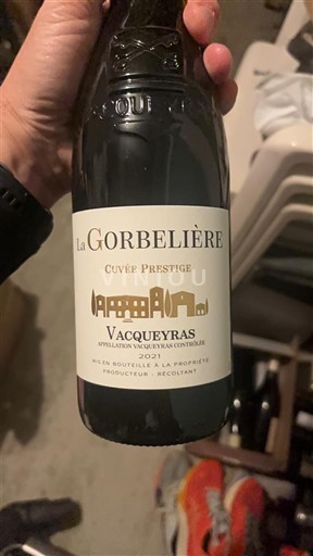 Vallée du Rhône Vacqueyras La Gorbelière Prestige 2021