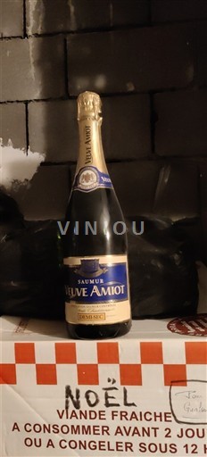 Mousserande viner Blanc demi-sec Veuve Amiot Non millésimé Frankrike Loiredalen Saumur AOC