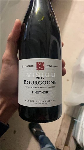 Bourgondië Bourgogne Closerie des Alisiers Pinot Noir 2017