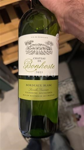 Burdeos Bordeaux blanco Château Bonhoste 2021