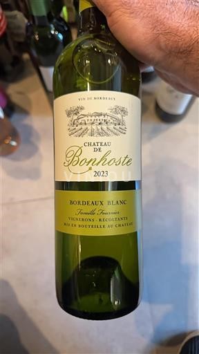 Burdeos Bordeaux blanco Château Bonhoste 2023